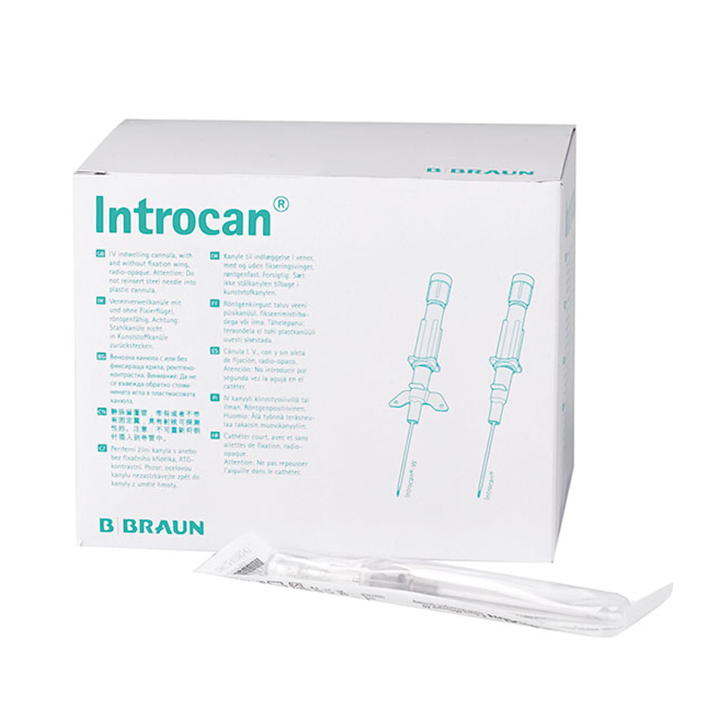 Introcan Safety® 1,70 x 32 mm G 16 grau, PUR - Packung à 50 Stück